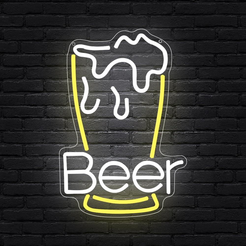 Неоновая вывеска в виде бутылк – обзор и цена Neon Sign Party